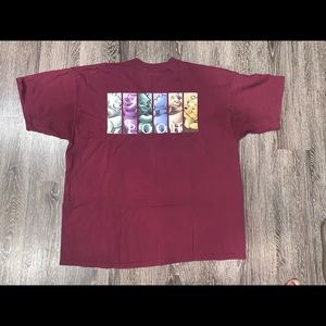 Vintage Pooh double stitch sz xl